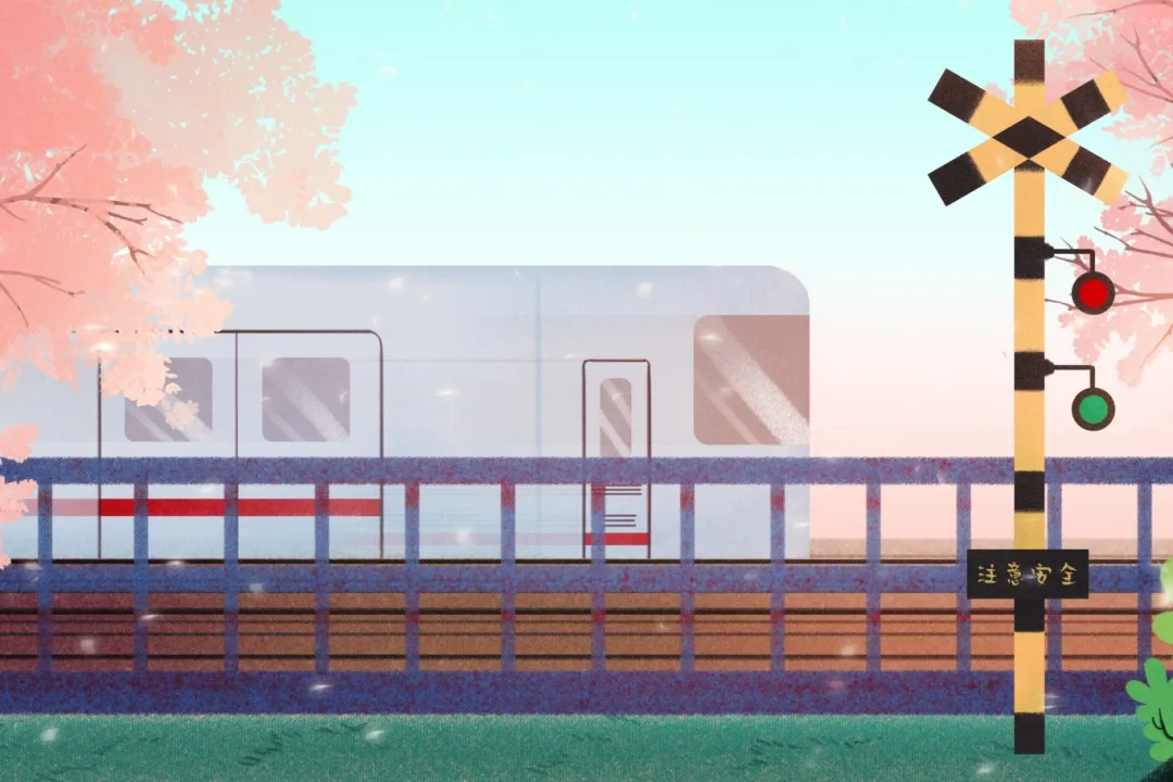 【插画原画】开往春天的樱花列车_304658_副本.jpg