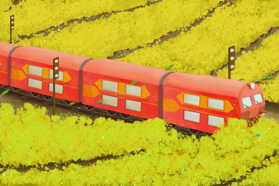 【插画原画】火车驶过油菜花田_363729_副本.jpg